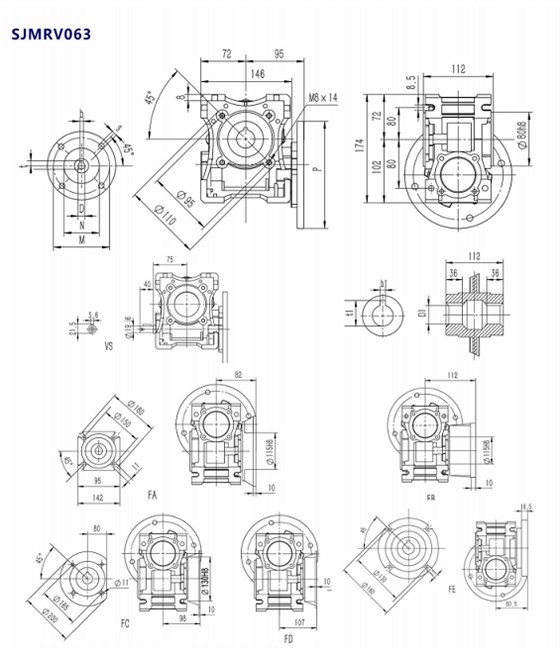 SJMRV063型號蝸輪蝸桿減速機(jī)尺寸圖紙.png